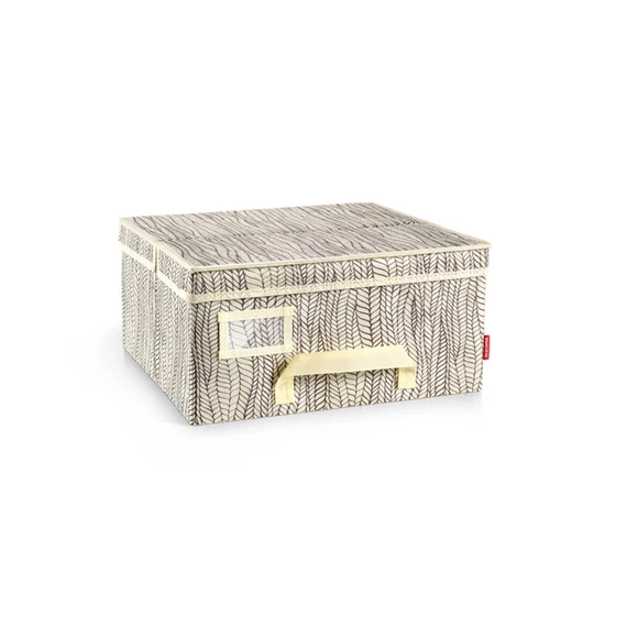 Tescoma Ruházat tároló doboz 40 x 35 x 20 cm krémszínű FANCY HOME 899823.11
