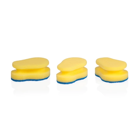 Tescoma Mosogatószivacs 3 db finom felületekre tapadásmentes bevonat CLEAN KIT 900652.00