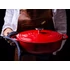 Kép 4/5 - BK Bourgogne Sütőedény fedővel 28 cm 4L zománcozott öntöttvas Chili Red 24490