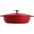 Kép 5/5 - BK Bourgogne Sütőedény fedővel 28 cm 4L zománcozott öntöttvas Chili Red 24490