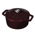 Kép 1/4 - Berlinger Haus Lábas 24 cm öntöttvas Metallic Line Burgundy Edition BH/6497