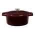Kép 4/4 - Berlinger Haus Lábas 24 cm öntöttvas Metallic Line Burgundy Edition BH/6497