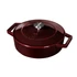 Kép 1/5 - Berlinger Haus Alacsony lábas 26 cm öntöttvas Metallic Line Burgundy Edition BH/6498