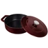 Kép 5/5 - Berlinger Haus Alacsony lábas 26 cm öntöttvas Metallic Line Burgundy Edition BH/6498