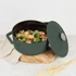 Kép 4/5 - Berlinger Haus Lábas 24 cm öntöttvas Matte Green Collection BH/6544