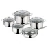 Kép 1/4 - Berlinger Haus Edénykészlet 10 részes rozsdamentes Silver Jewellery Collection BH/6660