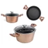 Kép 2/4 - Berlinger Haus Edénykészlet 18 részes márvány bevonat Metallic Line Rose Gold Edition BH/7034