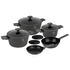 Kép 1/4 - Berlinger Haus Edénykészlet 10 részes titánpro bevonat Anthracite Collection BH/8140N