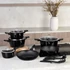 Kép 5/9 - Berlinger Haus Edénykészlet 15 részes titánpro bevonat Black Vantage Collection BH/8232
