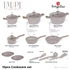 Kép 2/6 - Berlinger Haus Edénykészlet 15 részes titánpro bevonat Taupe Nordic Collection BH/8344