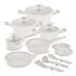 Kép 1/5 - Berlinger Haus Edénykészlet 15 részes titán bevonat Sahara Marble Collection BH/8401