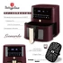 Kép 2/6 - Berlinger Haus Air Fryer / forrólevegős sütő 8 literes 1650W bordó Leonardo Collection BH/9606
