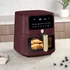 Kép 3/6 - Berlinger Haus Air Fryer / forrólevegős sütő 8 literes 1650W bordó Leonardo Collection BH/9606