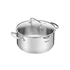 Kép 1/4 - Tefal Lábas fedővel 20 cm rozsdamentes + üveg Duetto+ G7194456
