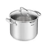 Kép 1/3 - Tefal Fazék fedővel 22 cm rozsdamentes + üveg Duetto+ G7197956