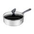 Kép 1/4 - Tefal Párolóserpenyő fedővel 24 cm rozsdamentes + tapadásmentes bevonat Daily Cook G7303255