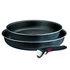 Kép 1/5 - Tefal Serpenyőkészlet 3 részes alumínium + tapadásmentes bevonat Ingenio So Light L7239103