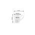 Kép 2/2 - Tescoma Bögre 320 ml porcelán PROVENCE 385432.00