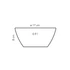 Kép 2/2 - Tescoma Tál 17 cm porcelán CREMA 387094.00