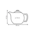 Kép 2/2 - Tescoma Teáskanna 1,4 l porcelán CREMA 387162.00