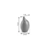 Kép 2/3 - Tescoma Cukoradagoló szürke FANCY HOME Stones 387322.43