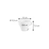Kép 3/4 - Tescoma Teáscsésze porcelán ALL FIT ONE 387544.00