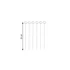 Kép 2/2 - Tescoma Nyárstű 25 cm 6 db rozsdamentes acél PRESTO 420575.00