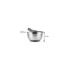 Kép 2/3 - Tescoma Tál fedővel 20 cm 3,0 l rozsdamentes acél GrandCHEF 428601.00