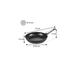 Kép 2/3 - Tescoma Serpenyő 24 cm rozsdamentes acél i-PREMIUM Protect 602354.00