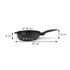Kép 2/3 - Tescoma Mély serpenyő 28 cm rozsdamentes acél SmartCLICK 605038.00