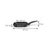 Kép 2/2 - Tescoma Grillserpenyő 26 x 26 cm rozsdamentes acél SmartCLICK 605066.00