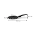 Kép 2/2 - Tescoma Tükörtojássütő serpenyő 4 fészkes 24 cm rozsdamentes acél SmartCLICK 605090.00