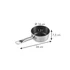 Kép 3/4 - Tescoma Nyeles lábas 16 cm 1,3 l rozsdamentes acél GrandCHEF 606886.00