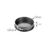 Kép 2/2 - Tescoma Kapcsos tortaforma 24 cm széles aljjal tapadásmentes bevonat DELÍCIA 623304.00