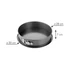 Kép 2/2 - Tescoma Kapcsos tortaforma 28 cm széles aljjal tapadásmentes bevonat DELÍCIA 623308.00