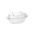 Kép 1/4 - Tescoma Ovális sütőedény fedővel 35 x 21 cm üveg GrandCHEF 629086.00