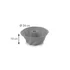 Kép 2/3 - Tescoma Magas kuglófforma 24 cm szilikon DELÍCIA SiliconPRIME 629412.00