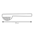 Kép 2/2 - Tescoma Spagetticsipesz tapadásmentes bevonat SPACE LINE 638042.00