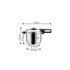 Kép 2/2 - Tescoma Kukta 6,0 l GrandCHEF 701406.00