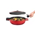 Kép 3/5 - Tescoma Mélyserpenyő fedővel 28 cm rozsdamentes acél BORDEAUX 780438.00