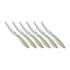 Kép 1/2 - Tescoma Steakkés 12 cm 6 db bézs rozsdamentes acél és műanyag PRESTO 863056.40