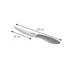 Kép 2/2 - Tescoma Steakkés 12 cm 6 db piros rozsdamentes acél és műanyag PRESTO 863056.20