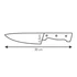 Kép 2/2 - Tescoma Szakácskés 17 cm műanyag HOME PROFI 880529.00
