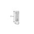 Kép 4/5 - Tescoma Tároló 370 x 148 mm műanyag FlexiSPACE 899432.00