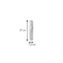 Kép 4/5 - Tescoma Tároló 370 x 74 mm műanyag FlexiSPACE 899434.00