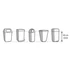 Kép 2/3 - Tescoma Összehúzható szemeteszsák 60 l 15 db CLEAN KIT 900692.00