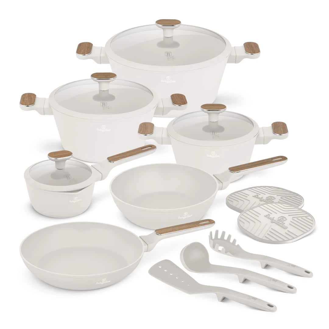Berlinger Haus Edénykészlet 15 részes titánpro bevonat Sahara Nordic Collection BH/8325