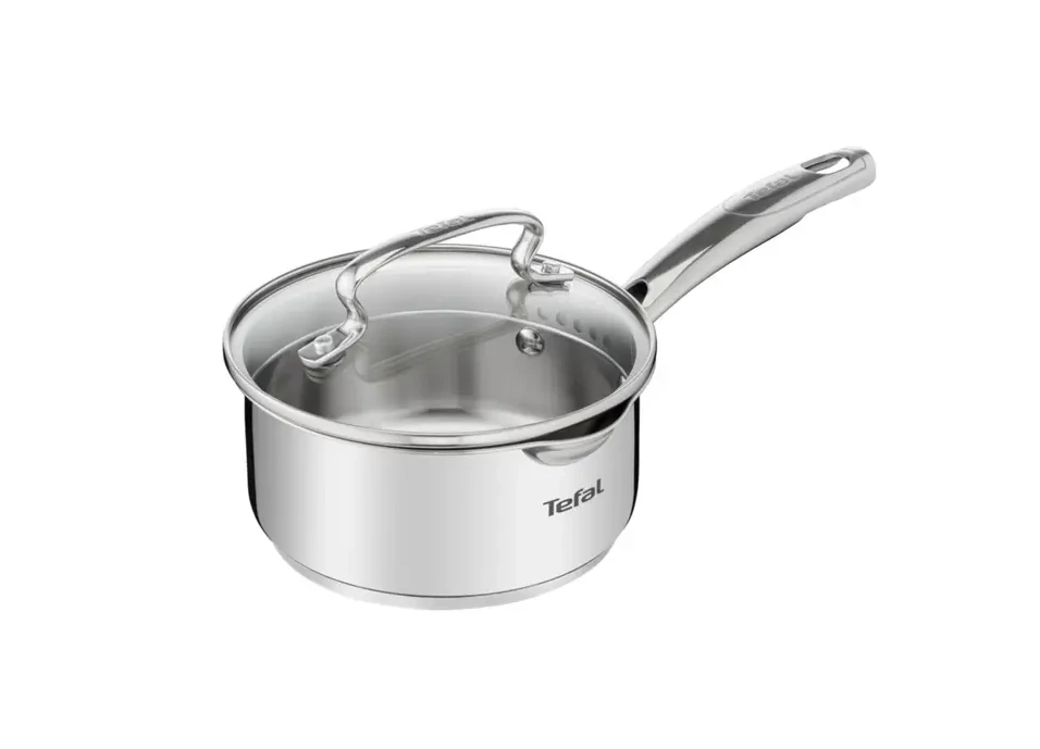 Tefal Nyeles lábas fedővel 18 cm rozsdamentes + üveg Duetto+ G7192356