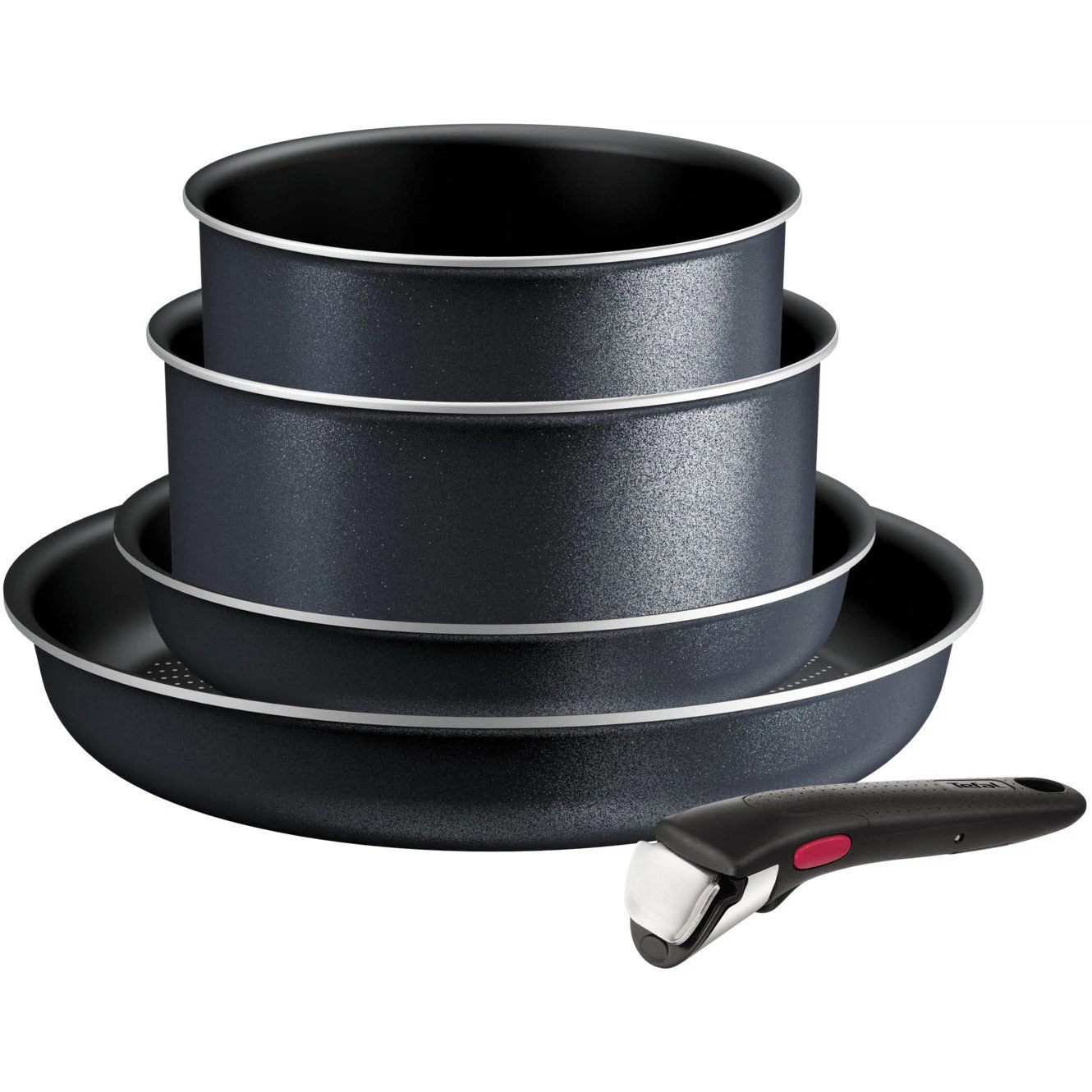 Tefal Edénykészlet 5 részes alumínium + tapadásmentes bevonat Ingenio So Light L7239523