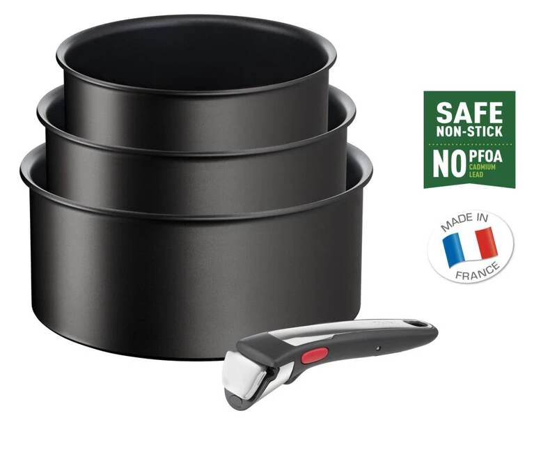 Tefal Edénykészlet 4 részes alumínium + tapadásmentes bevonat Ingenio Unlimited L7639102